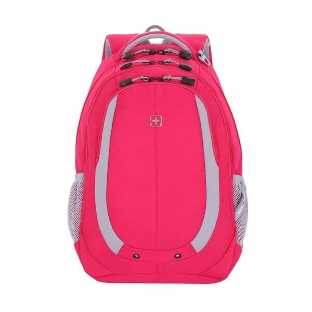 SwissGear hot pink 3 compartment w/laptop sleeve
